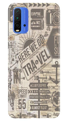 Travel Mobile Back Case for Redmi 9 Power  (Design - 104)