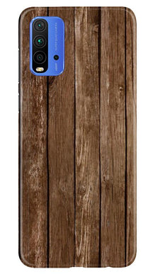 Wooden Look Mobile Back Case for Redmi 9 Power  (Design - 112)