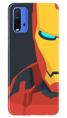 Iron Man Superhero Mobile Back Case for Redmi 9 Power  (Design - 120)