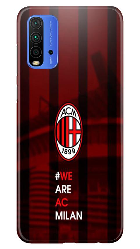 AC Milan Case for Redmi 9 Power  (Design - 155)