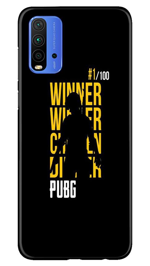 Pubg Winner Winner Case for Redmi 9 Power  (Design - 177)