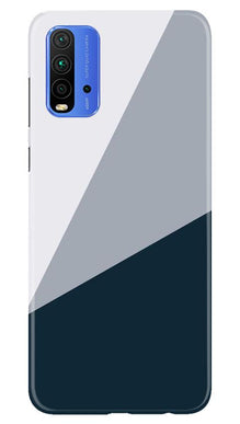 Blue Shade Mobile Back Case for Redmi 9 Power (Design - 182)