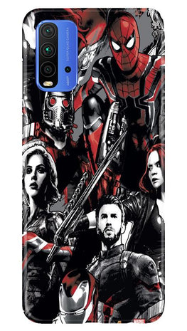 Avengers Case for Redmi 9 Power (Design - 190)