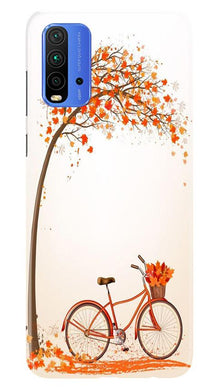 Bicycle Mobile Back Case for Redmi 9 Power (Design - 192)