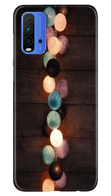 Party Lights Mobile Back Case for Redmi 9 Power (Design - 209)