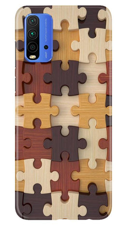 Puzzle Pattern Case for Redmi 9 Power (Design No. 217)