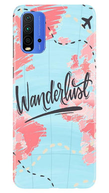 Wonderlust Travel Mobile Back Case for Redmi 9 Power (Design - 223)