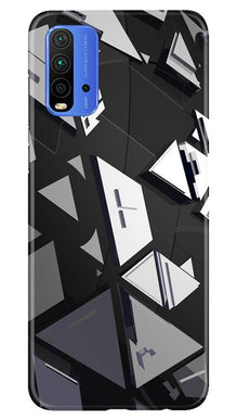 Modern Art Mobile Back Case for Redmi 9 Power (Design - 230)