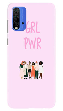 Girl Power Mobile Back Case for Redmi 9 Power (Design - 267)
