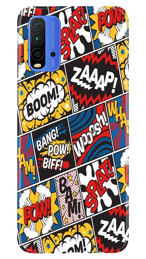 Boom Mobile Back Case for Redmi 9 Power (Design - 302)