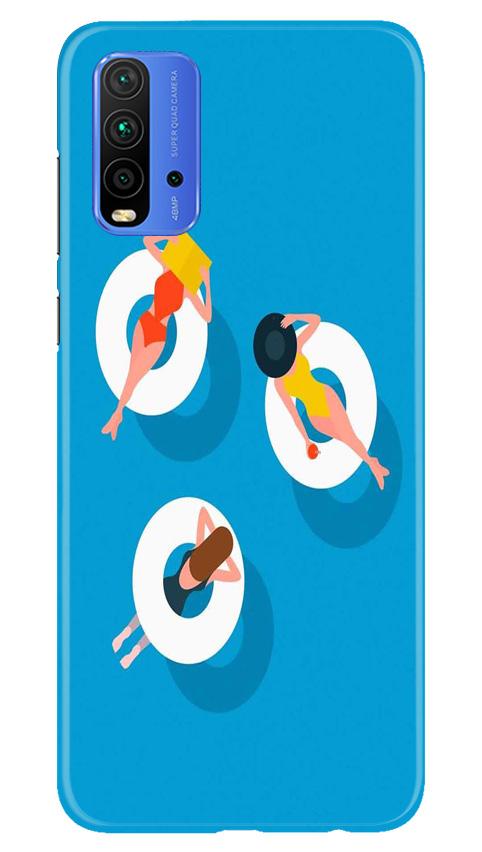 Girlish Mobile Back Case for Redmi 9 Power (Design - 306)