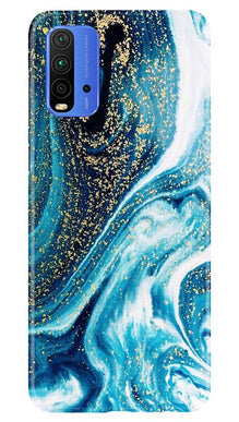 Marble Texture Mobile Back Case for Redmi 9 Power (Design - 308)