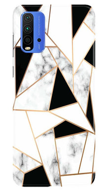 Marble Texture Mobile Back Case for Redmi 9 Power (Design - 322)
