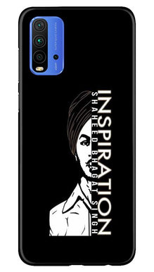 Bhagat Singh Mobile Back Case for Redmi 9 Power (Design - 329)