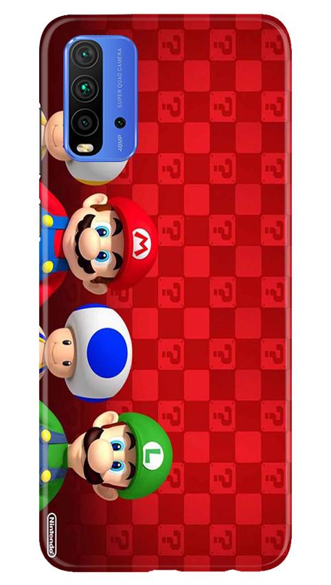 Mario Mobile Back Case for Redmi 9 Power (Design - 337)