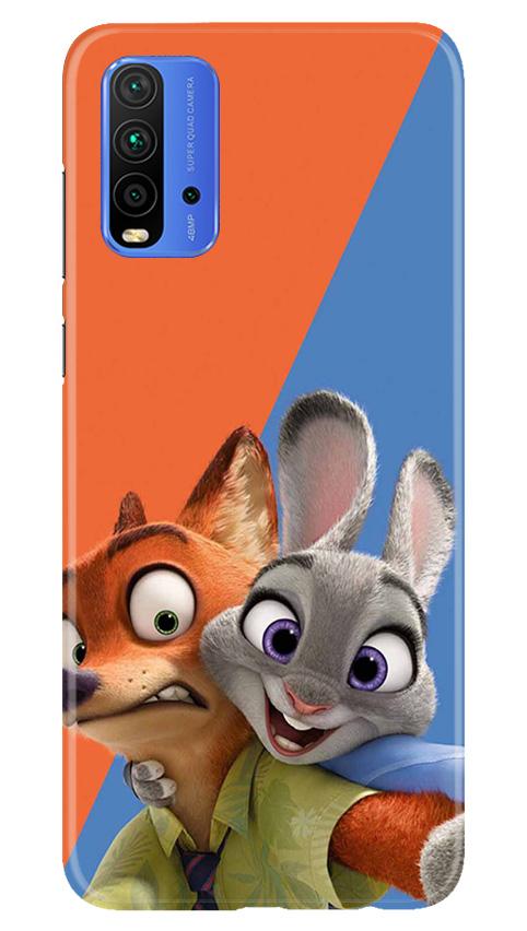 Cartoon Mobile Back Case for Redmi 9 Power (Design - 346)