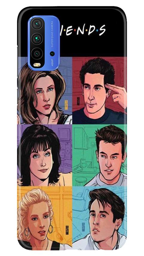 Friends Mobile Back Case for Redmi 9 Power (Design - 357)