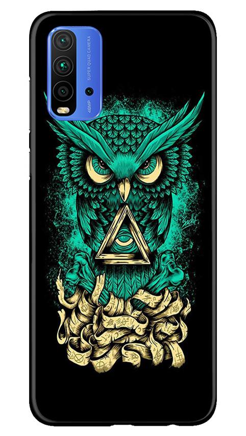 Owl Mobile Back Case for Redmi 9 Power (Design - 358)