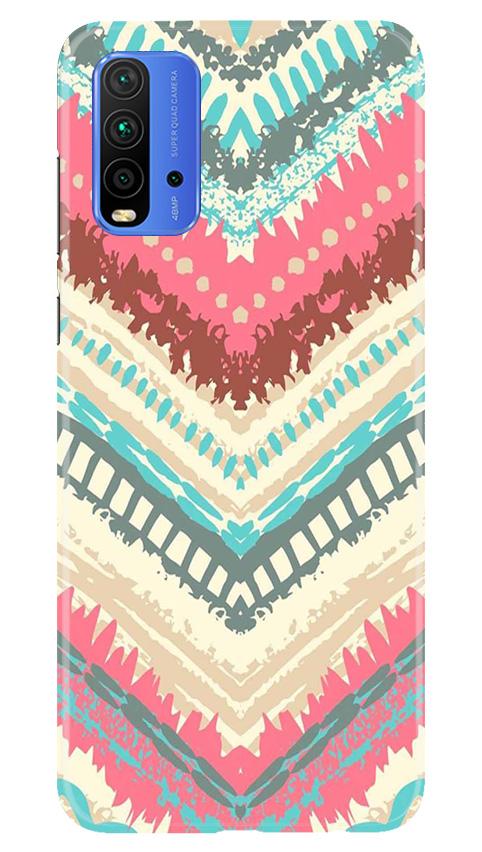 Pattern Mobile Back Case for Redmi 9 Power (Design - 368)