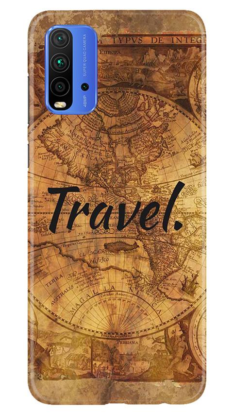 Travel Mobile Back Case for Redmi 9 Power (Design - 375)