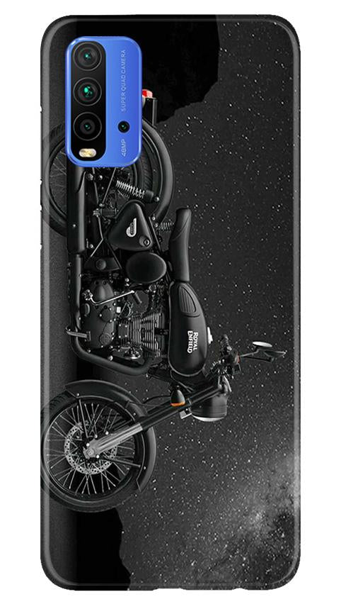 Royal Enfield Mobile Back Case for Redmi 9 Power (Design - 381)