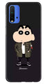 Shin Chan Mobile Back Case for Redmi 9 Power (Design - 391)