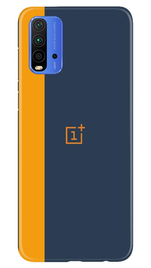 Oneplus Logo Mobile Back Case for Redmi 9 Power (Design - 395)