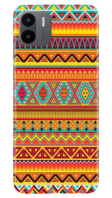 Zigzag line pattern Mobile Back Case for Redmi A1 (Design - 4)