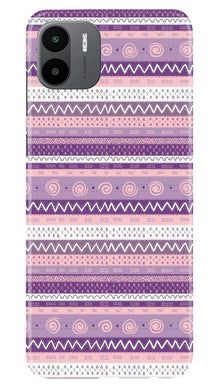 Zigzag line pattern3 Mobile Back Case for Redmi A1 (Design - 11)