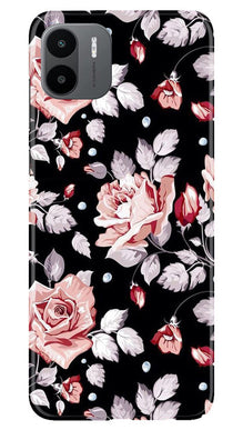 Pink rose Mobile Back Case for Redmi A1 (Design - 12)