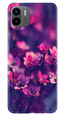 flowers Mobile Back Case for Redmi A1 (Design - 25)