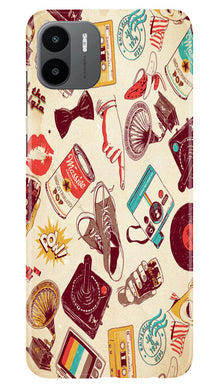 Vintage Mobile Back Case for Redmi A1 (Design - 35)