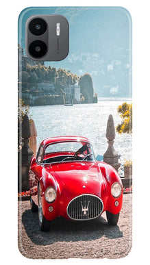 Vintage Car Mobile Back Case for Redmi A1 (Design - 51)