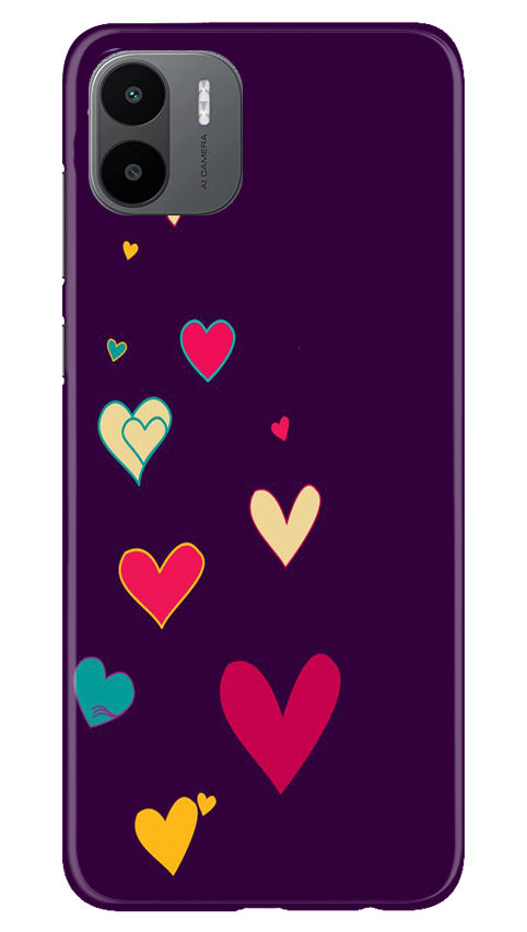 Purple Background Case for Redmi A1  (Design - 107)