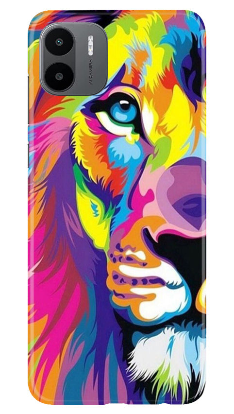Colorful Lion Case for Redmi A1  (Design - 110)