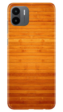 Wooden Look Mobile Back Case for Redmi A1  (Design - 111)