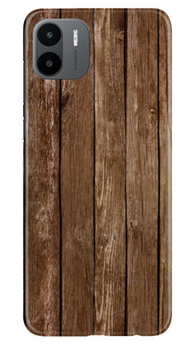 Wooden Look Mobile Back Case for Redmi A1  (Design - 112)