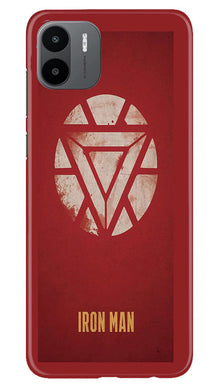 Iron Man Superhero Mobile Back Case for Redmi A1  (Design - 115)