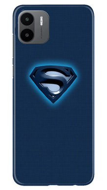 Superman Superhero Mobile Back Case for Redmi A1  (Design - 117)