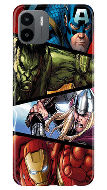 Avengers Superhero Mobile Back Case for Redmi A1  (Design - 124)