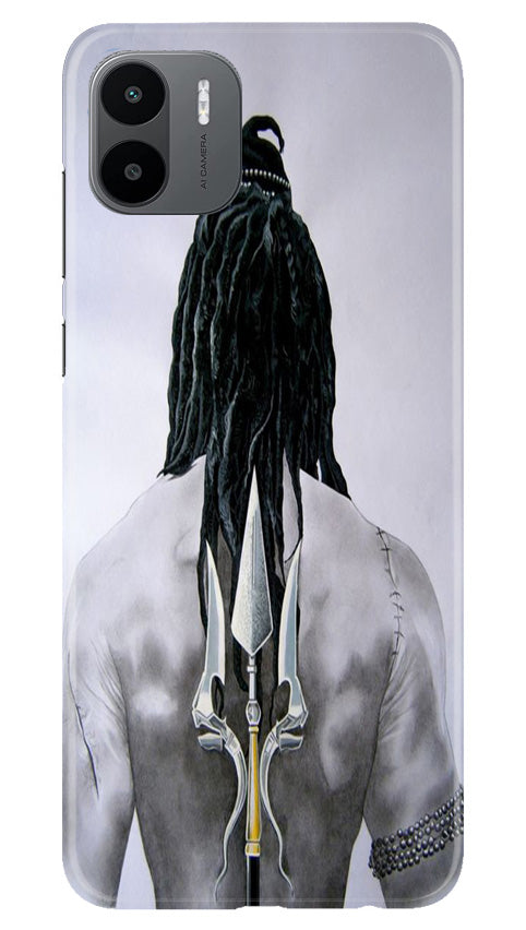 Lord Shiva Case for Redmi A1  (Design - 135)