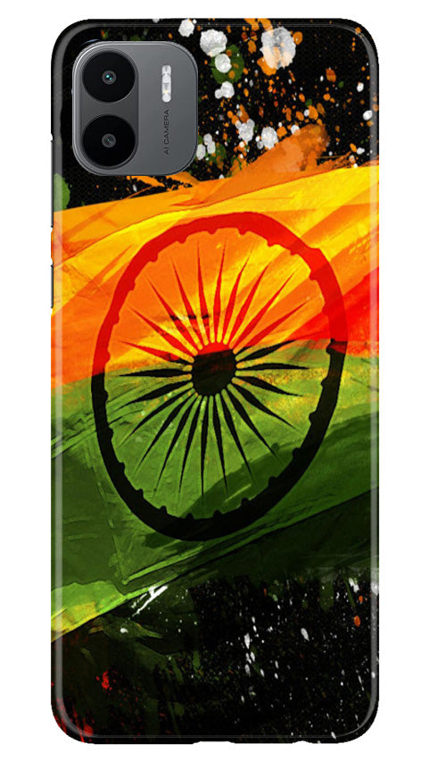 Indian Flag Case for Redmi A1  (Design - 137)