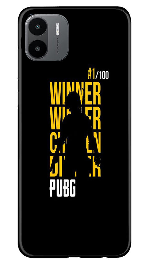 Pubg Winner Winner Case for Redmi A1  (Design - 146)