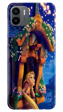 Cute Girl Mobile Back Case for Redmi A1 (Design - 167)