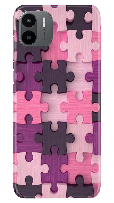 Puzzle Case for Redmi A1 (Design - 168)