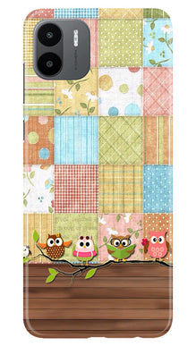 Owls Mobile Back Case for Redmi A1 (Design - 171)