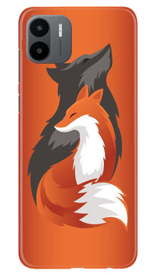 Wolf  Mobile Back Case for Redmi A1 (Design - 193)