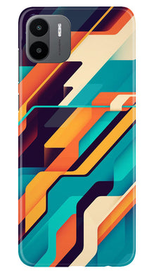 Modern Art Mobile Back Case for Redmi A1 (Design - 202)