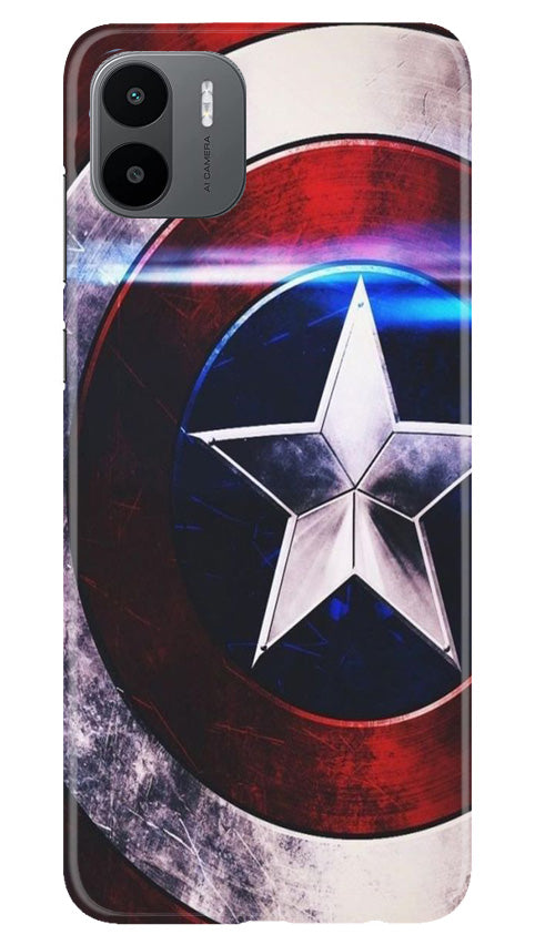 Captain America Shield Case for Redmi A1 (Design No. 219)