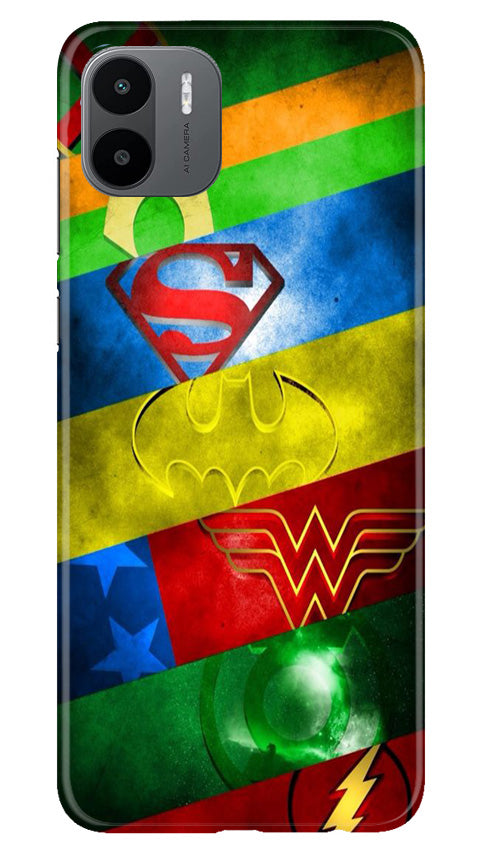 Superheros Logo Case for Redmi A1 (Design No. 220)